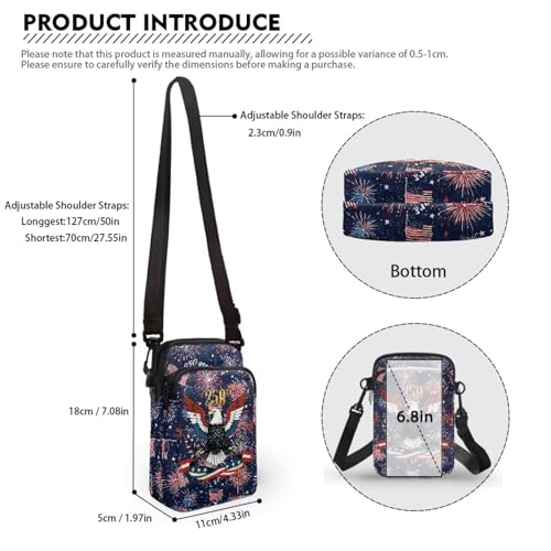 Image of Xpyiqun Small Crossbody Bag Women Phone Purses Sling Shoulder Handbag Cross Body Pouch Wallet Bags