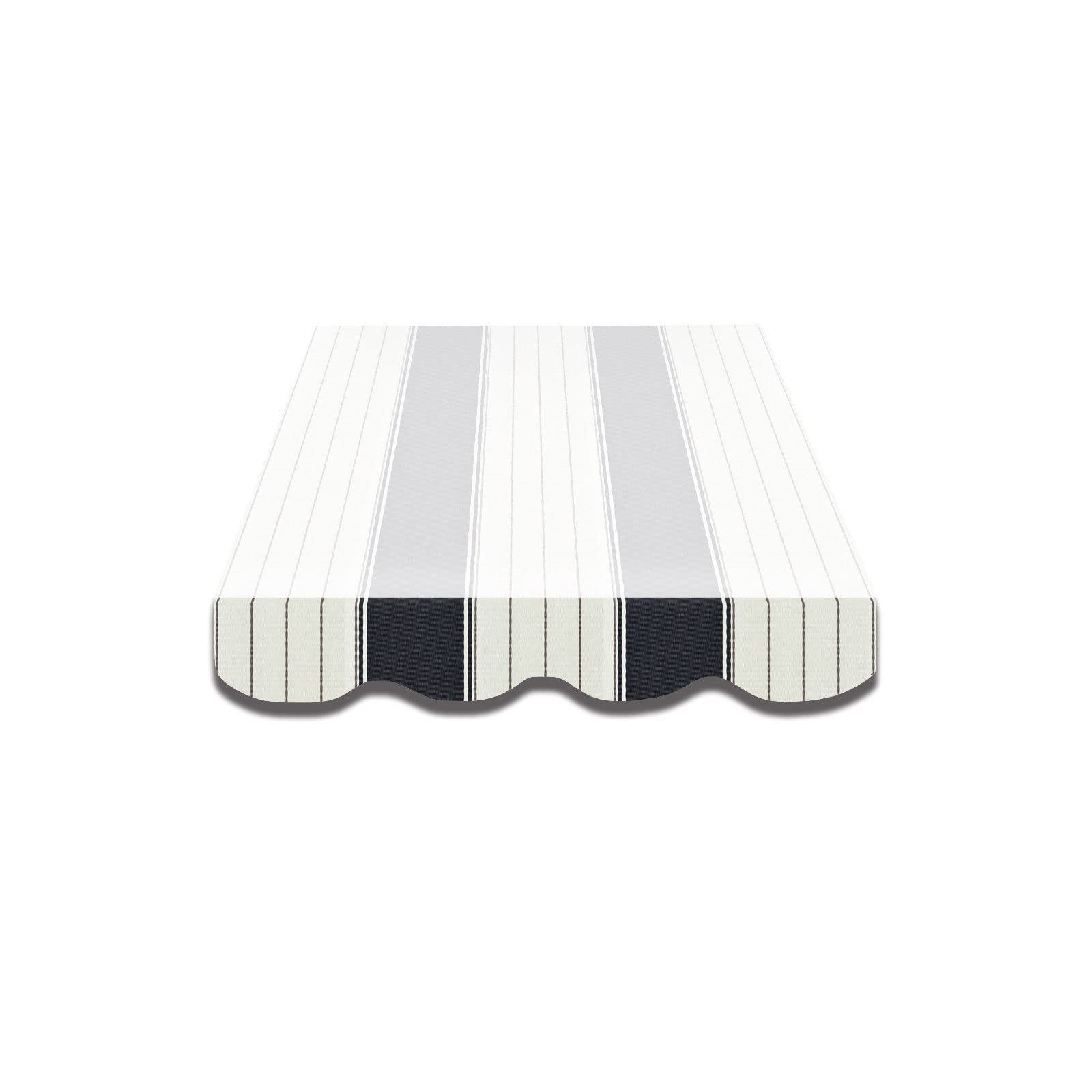 home Trends Markisen Volant Schabracke Markisenbespannung Ersatzstoffe Markisenstoffen Sonnenschutz Polyester fertig genäht mit Umrandung mehr Maß und Diverse Farben(SPD037, 3)