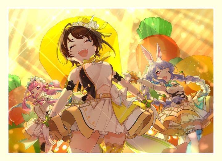 Amazon | 兎田ぺこら＆大空スバル＆湊あくあ キャラクタースリーブ