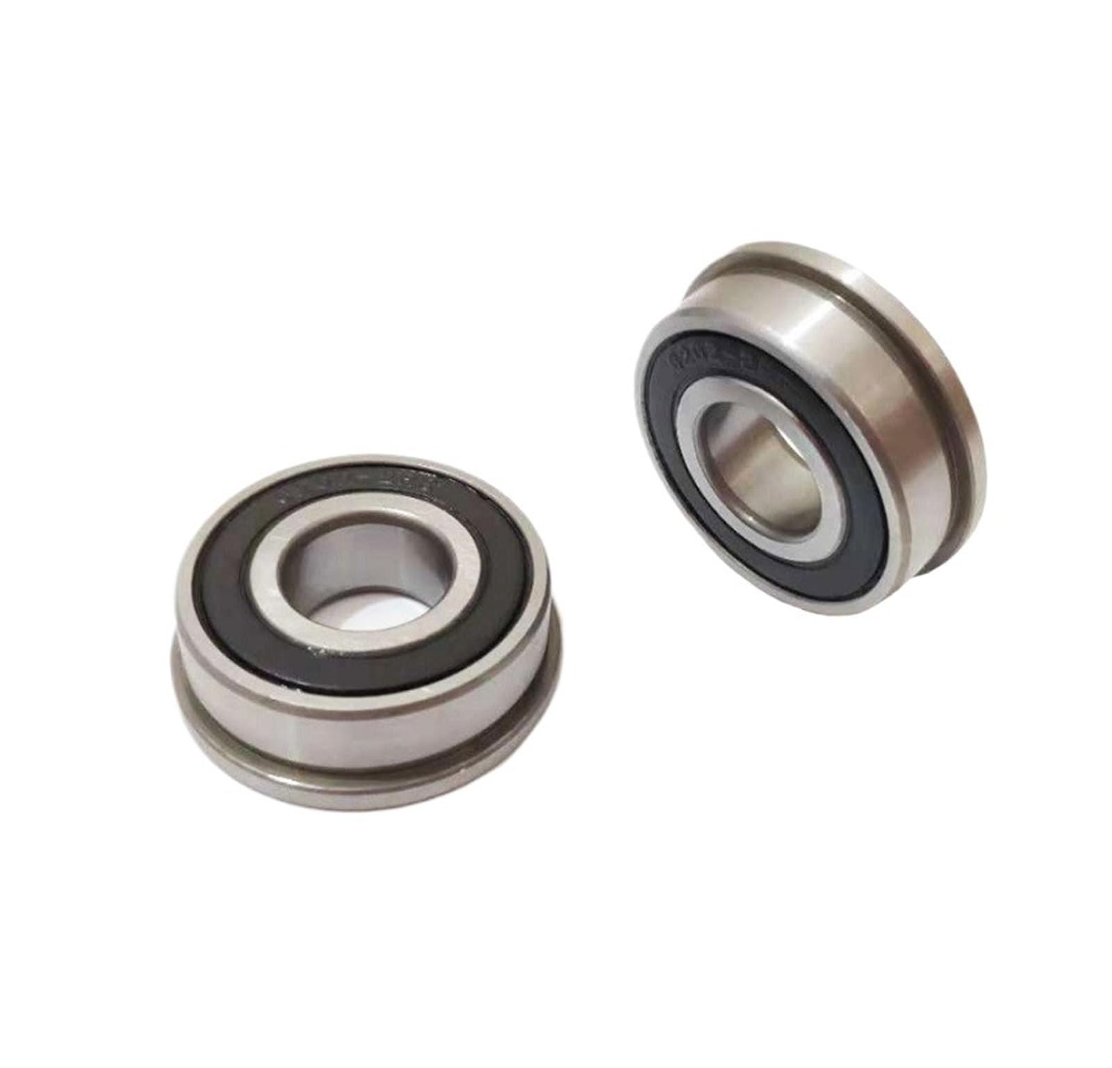 HCVYQMMJ 10PCS MF83-2RS Bearing 3x8x3mm ABEC-1 Micro Flange MF83RS Ball RF-830DD