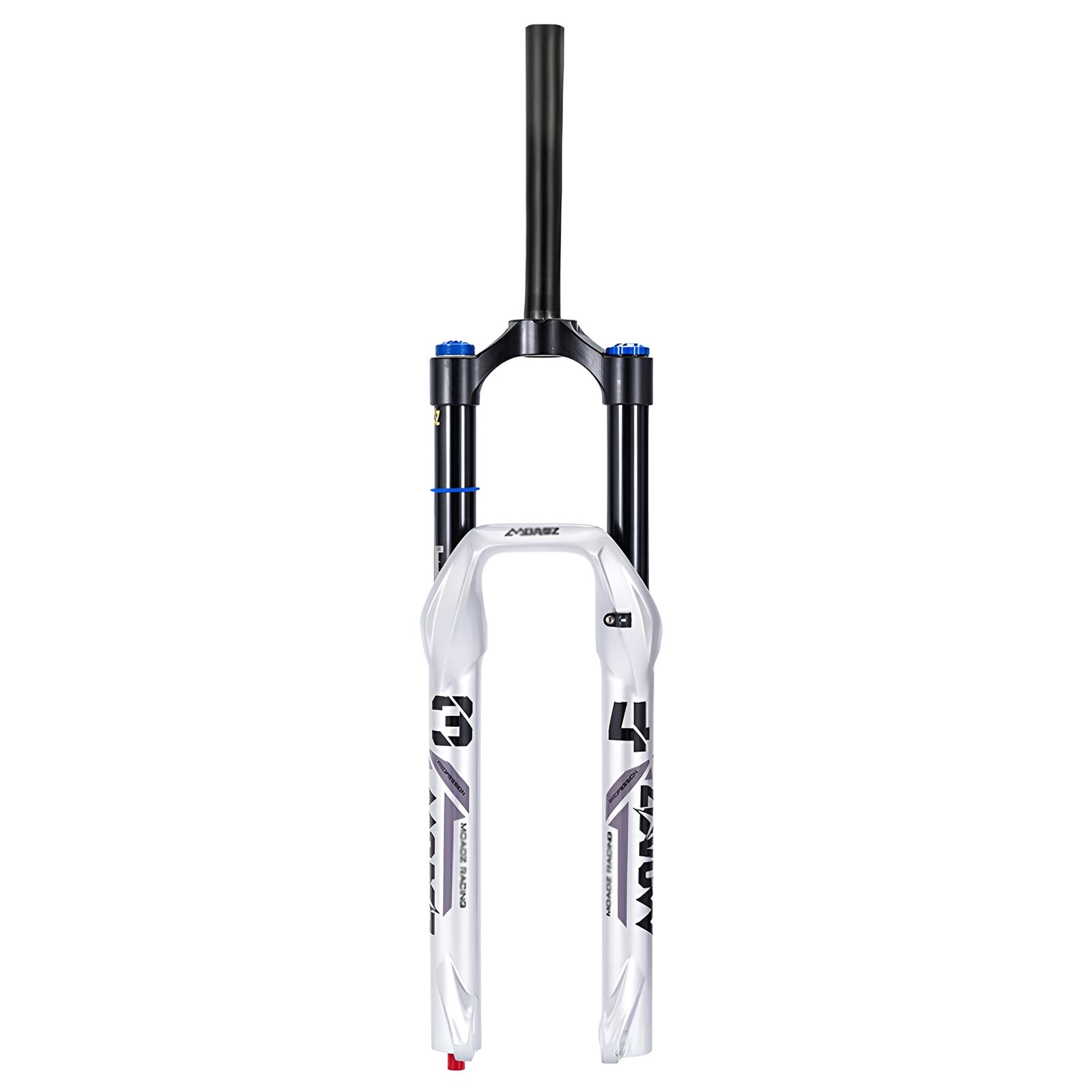 WIQUYBML Mountain Bike Suspension Fork 26in 27.5in Travel 160mm Rebound Adjust Straight/Tapered Tube 28.6mm QR 9mm Manual Lockout Air Forks