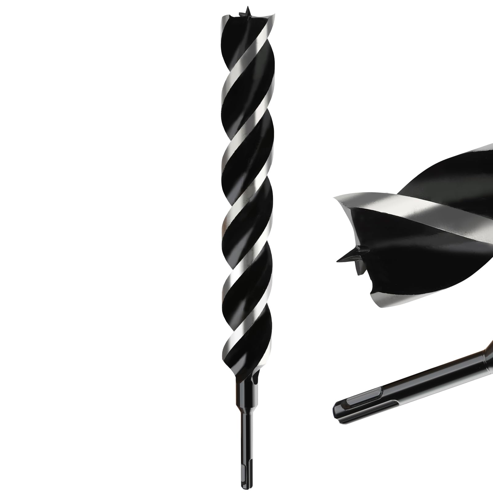 MOXPIFY Extra Long 38mm x 460mm Auger Drill Bit SDS Plus, SDS Wood Auger Drill Bits for Woodworking