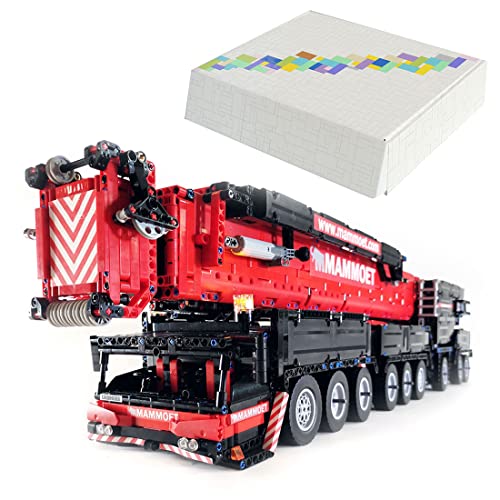 Bulokeliner Technik Kran Bausteine Modell Passend für LTM1750-9.1,7768 Teile 2.4G Ferngesteuertes Kran Bausteine Modell…