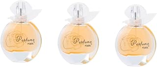 FRCOLOR 3 Peças 1 Duradouro Fresco Dourado Sinfonia Corpo Miss Spray Perfume Corporal Sedutor Transportar Fragrância De Vidro Perfume Romântico Fragrância Diária Perfume Leve Fragrância