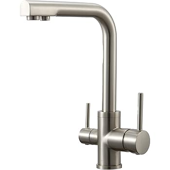 Bad Kuche 3 Wege Nickel Schwarz Kuchenarmatur Kuche Wasserhahn Wasserfilter Mischbatterie Heimwerker Elin Pens Ac Id