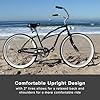 Firmstrong Urban Lady Single Speed - Women's 26" Beach Cruiser Bike (Black) #4