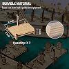 Modular Bridge, Dock, Walkway Basic Set 7PCS Wood Laser Cut Dungeon Terrain for D&D, Pathfinder, Dungeons & Dragons and Other Tabletop RPG