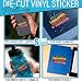 (3Pcs-3") Protect Libraries Archives and Museums Sticker Library Technician Archivist Die-Cut Waterproof Vinyl Sticker for Laptop Water Bottle Phone Cars Kindle Decal Stuff Gifts for Her Him 3 Inches