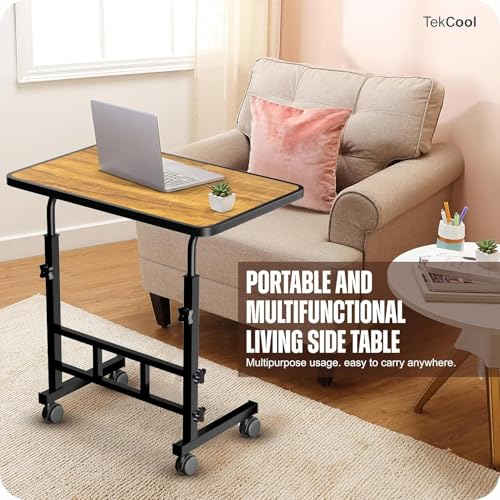 Image of Foldable Study Table /Bed Table /Foldable and Portable Wooden /Writing Desk for Office /Home /School | Adjustable Height, Portable for Office, Work Form Home (Wood)