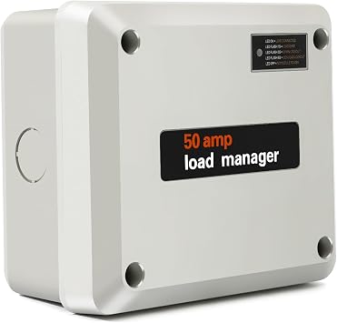 50 Amp Load Manager Smart Management Module compatible with Generac 7000, Wireless Generator Protection Module with 8-Zone Control & Real-Time LED Monitoring