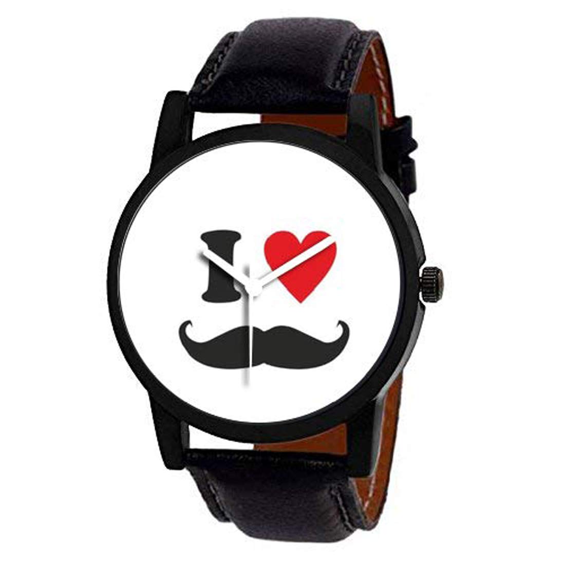 Jack Klein Black Trendy White Dial Analog Wrist Watch for Men & Boys (B07QS4R8WZ) Amazon Price History, Amazon Price Tracker