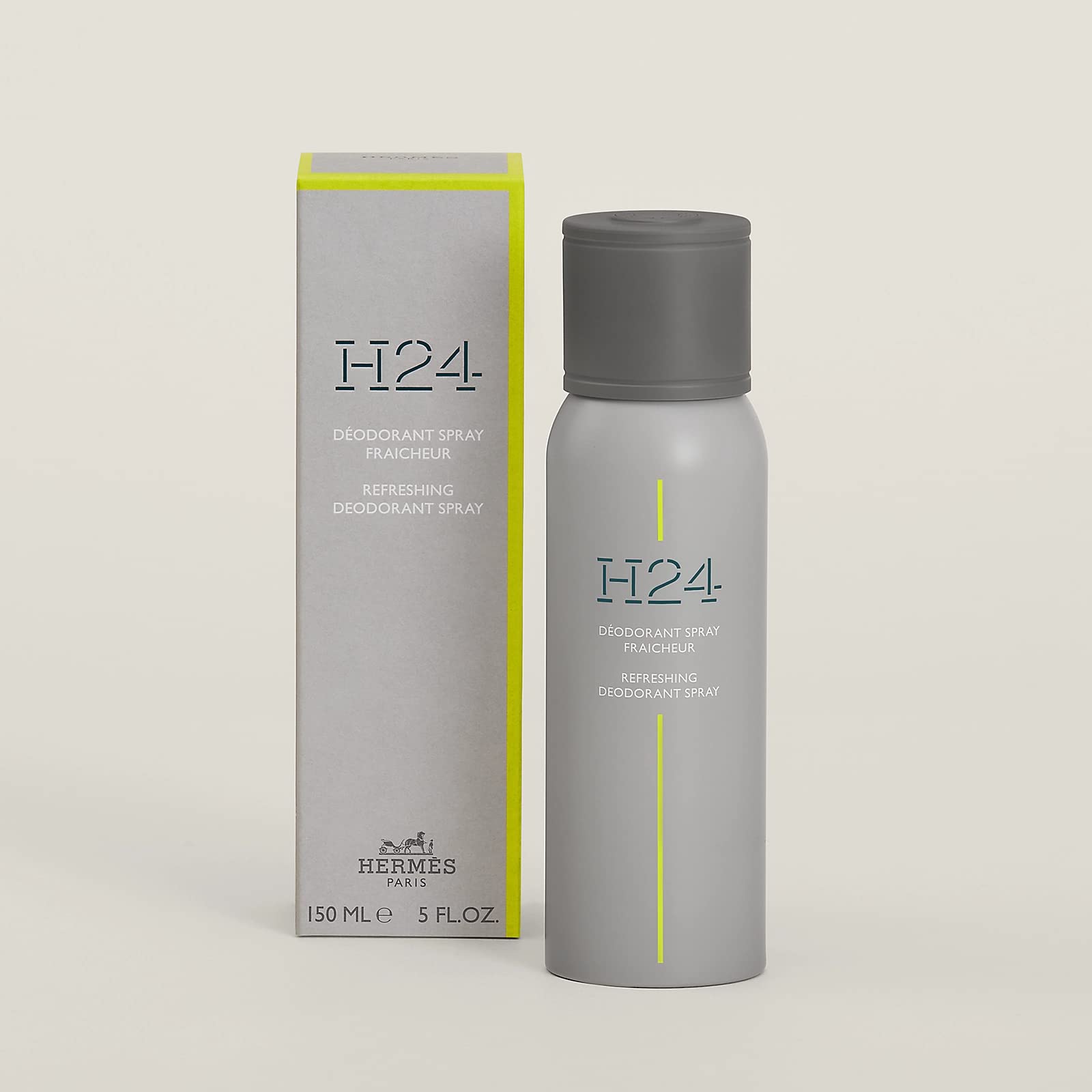 Amazon.com : Hermes H24 Refreshing Deodorant Spray for Men, 5.0