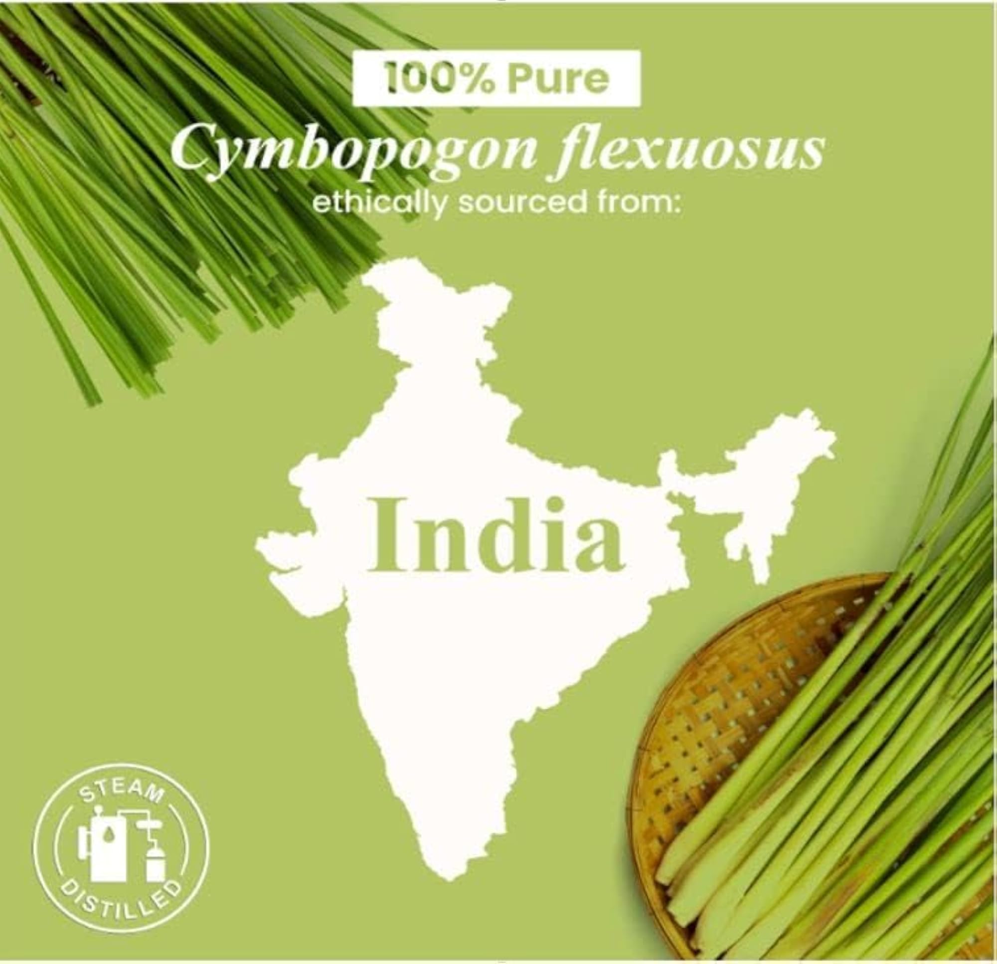 SRI SAI FORESTRY Lemongrass Essential Oil 90ml