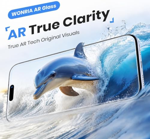 Image of WonRia Pack 2 - Tempered Glass for Realme 16x 5G with Cable protector [1 Month Warranty] Edges to Edge 9H Hardness Screen Glass Protector with Easy Installation kit