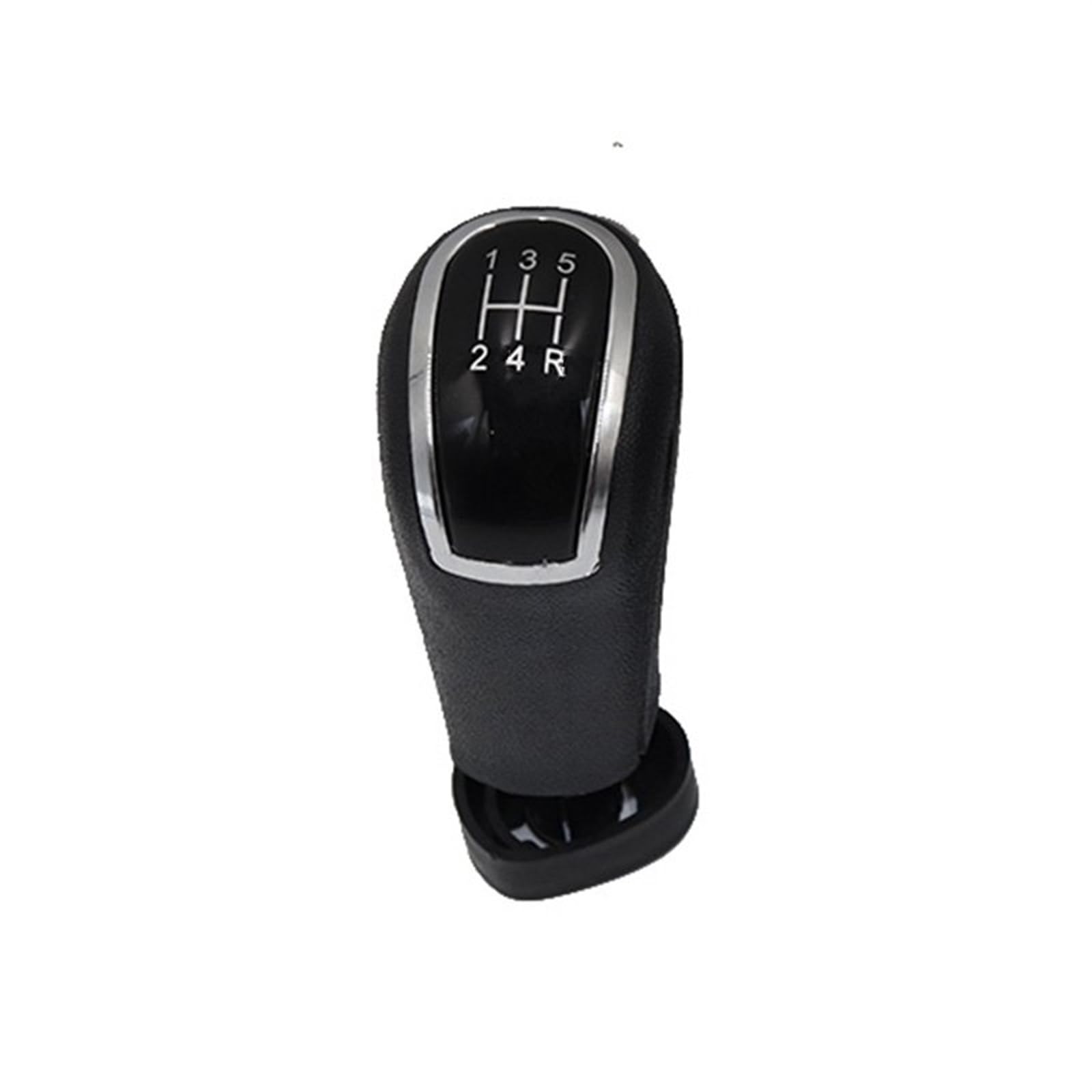 HSUKIHO Car Shift Knob Cover 5/6 Speed for Benz for C-Class W202 W208 for E-Class W210 W203 S203 W245 W169 2004-2012 W168 1997-2004 Car Shift Gear Knob(12345R Gear knob)