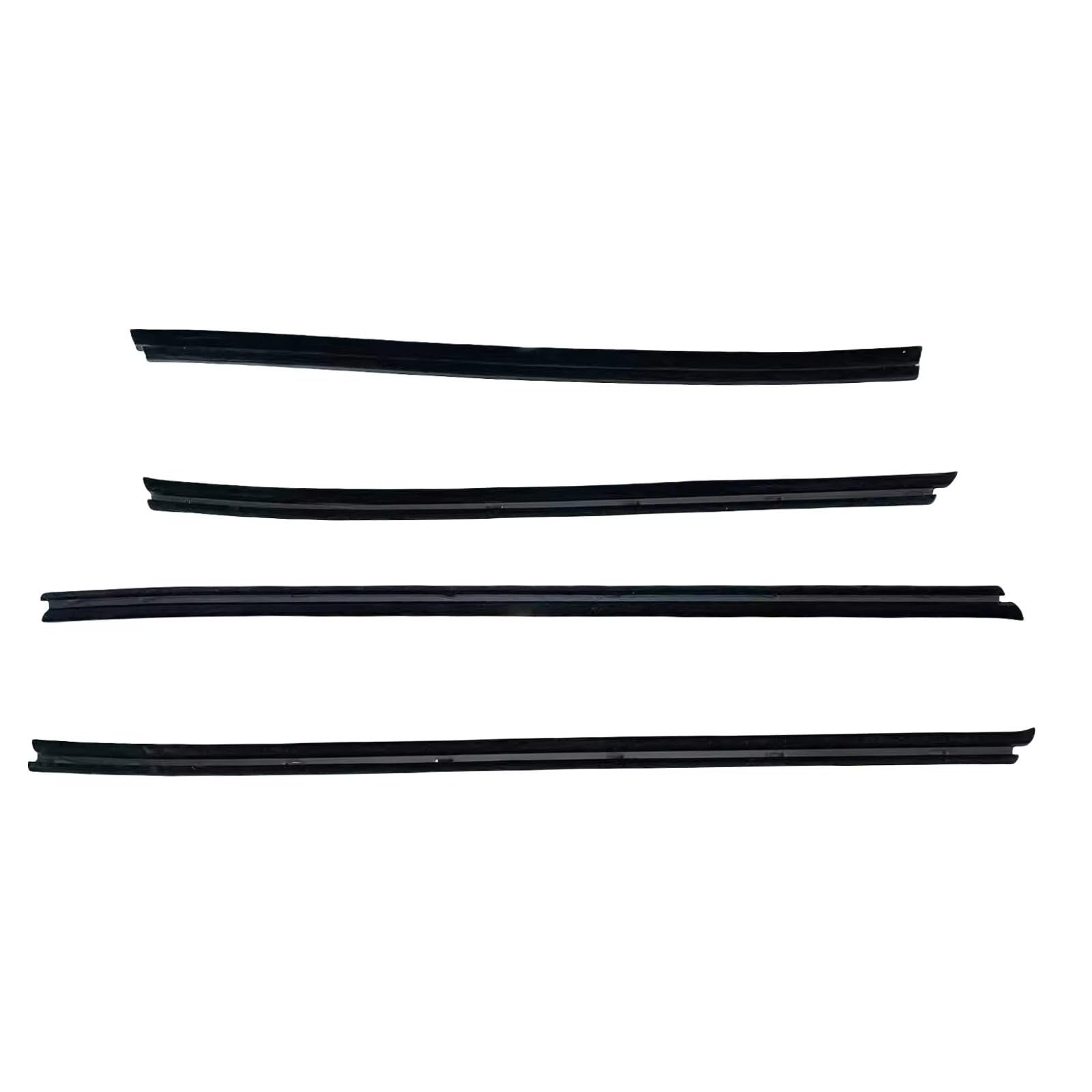 Pbqenxb One Color For Toyota For Hilux 4-Door Pickup 2005-15 Window Weatherstrip Molding Trim Inner 68171-0K010 Outer Window Weatherstrip