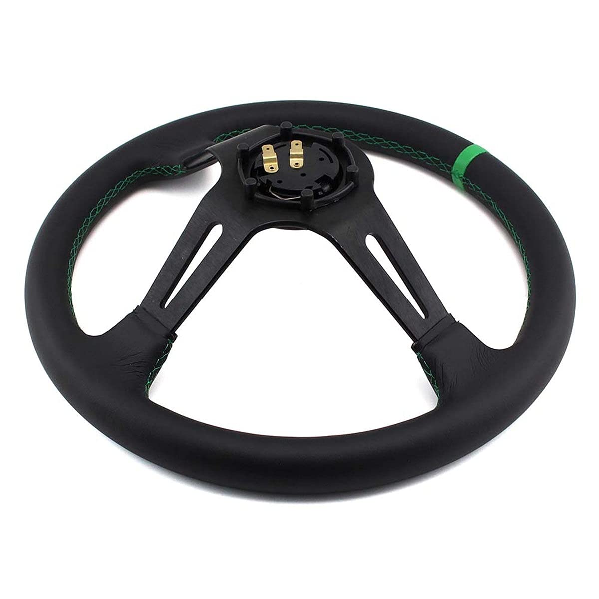 Amazon.co.jp: ステアリング ハンドル 車の修正ユニバーサル14インチ