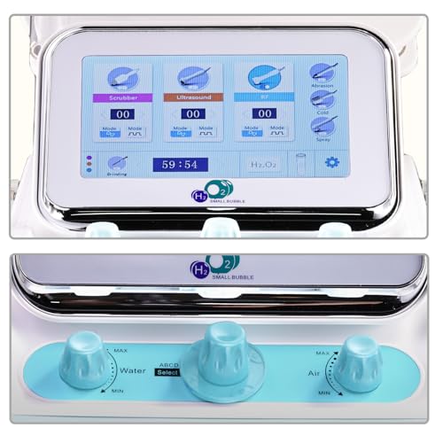 OIJIIE Hydrogen Oxygen Facial Care Machine Professional 6 in 1 Machine, Face Skin Care Devices for Home Beauty Salon