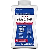 Zeasorb Super Absorbent Antifungal Treatment Powder for Jock Itch, 2.5 Ounce