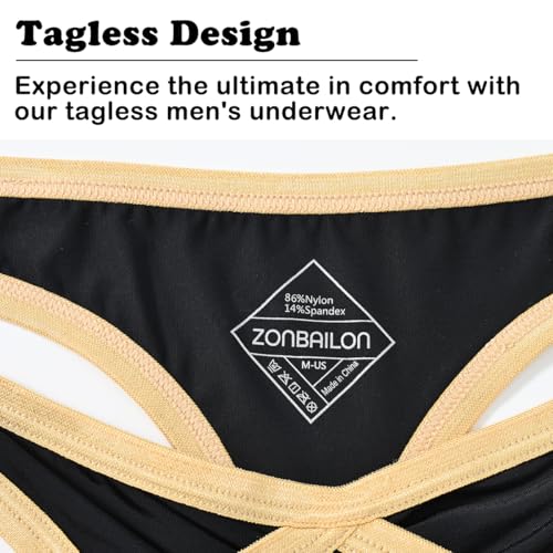 Mens Sexy Thong Underwear Pack G-String Bikini Briefs with pouch Low Rise Thong for Men4