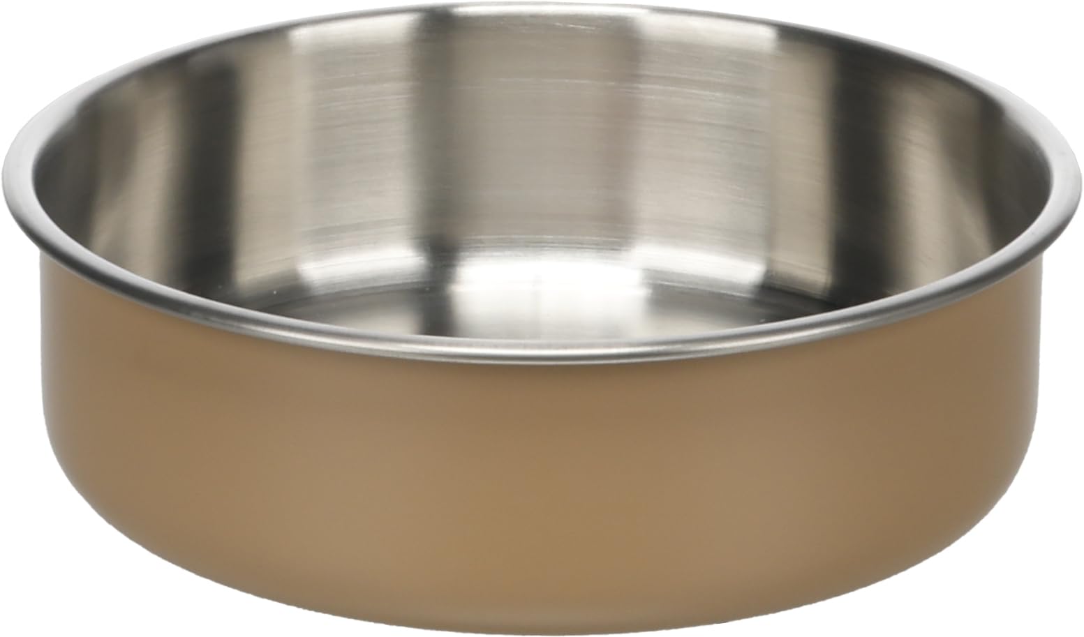 FEEDING AND DRINKING BOWL YUMI ROUND BEIGE 16,5CM 870ML