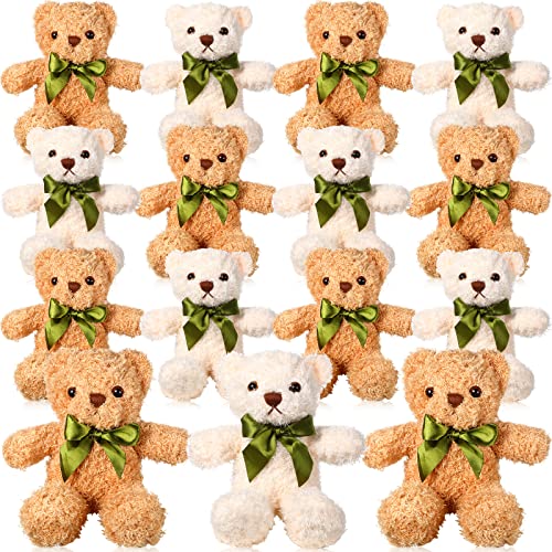 HyDren 15 Pieces Plush Stuffed Bears 10 Inch Cute Soft