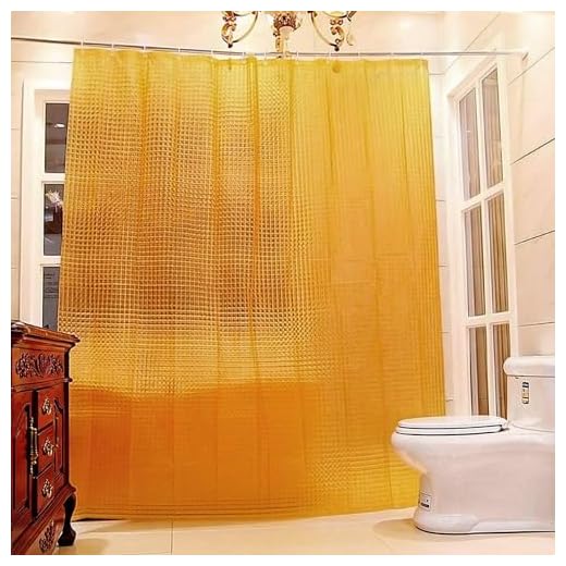 Riverbyland Durable Waterproof Shower Curtains 72" x 72" Orange