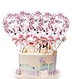 mini ballon Design: Vorbereitet mit bunten Konfetti in den Ballons. 4 Farben mit Goldconfetti zur Auswahl.