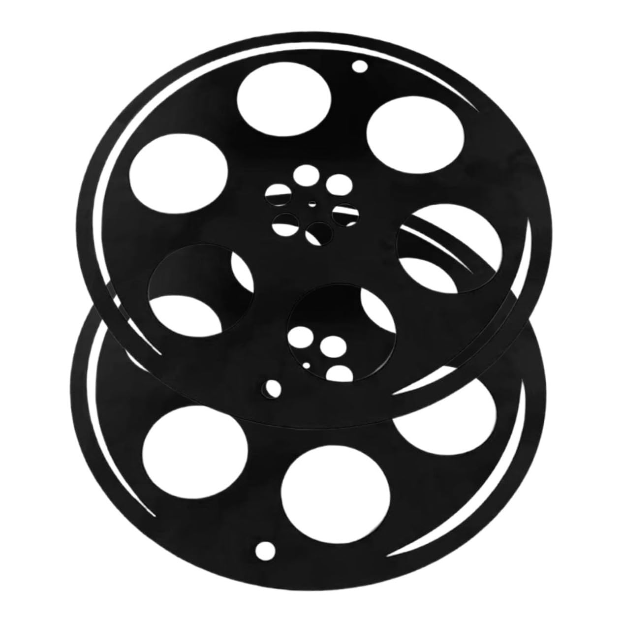Bobines de film rétro en fer pour raviver un mur vide avec élégance vintage