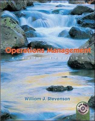 Operations Management (Instructor's Edition) 0072971037 Book Cover