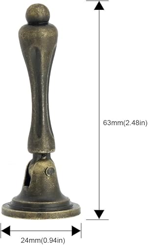 Miniatura 2 de Owfeel Paquete de 4 pomos decorativos para cajones antiguos