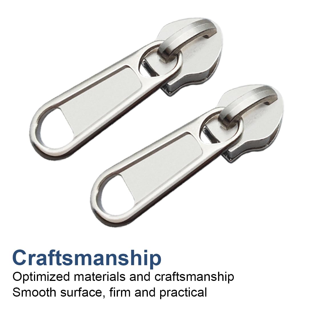 Fix Per Cerniere Lampo - 6 Cursori Riparazione Per Abiti, Giacche E Zaini, Fissaggio Istantaneo