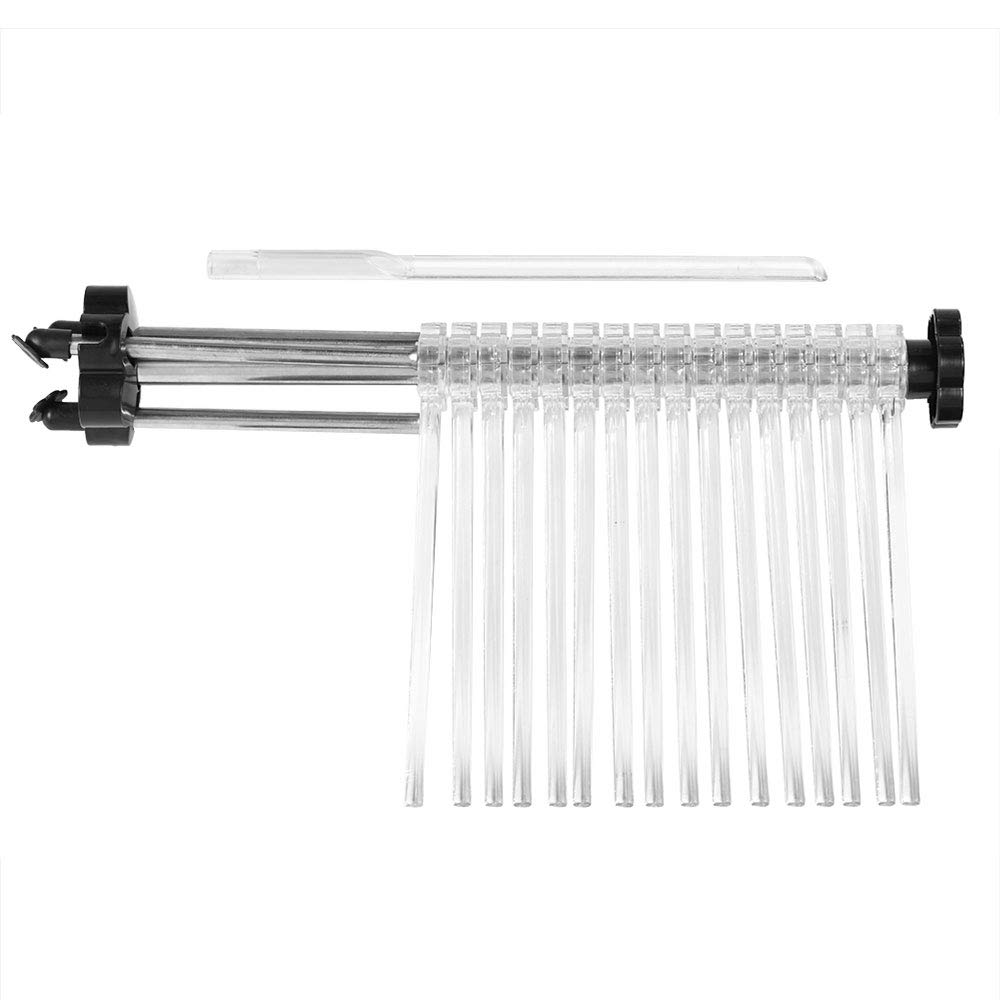 tooloflife Séchoir à pâtes fraîches, support de séchage de pâtes pliable avec 16 bras pour spaghetti, etc