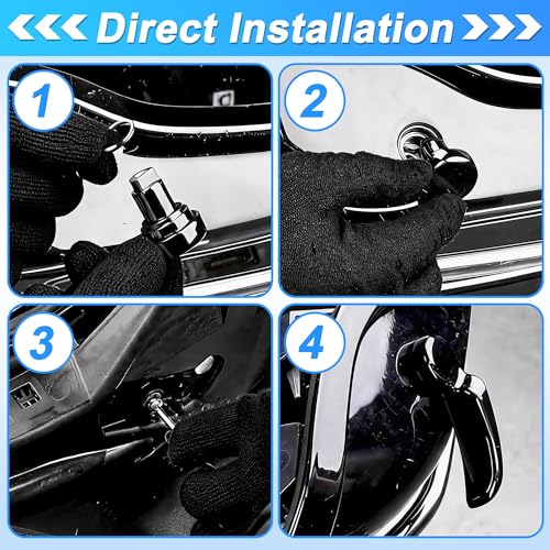 Kit de Pestillos para Alforjas para Harley Davidson Touring miniatura 6