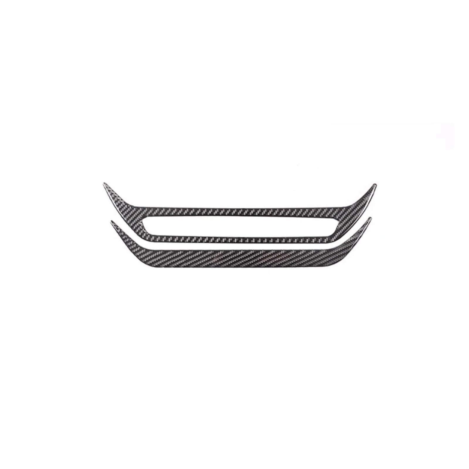 VNHLOTVJL Car Center Console Gear Air Conditioner Outlets Trim Stickers Kit Accessoires Compatible for BMW X3 G01 2018-2022 Soft Carbon Fiber(5Type)