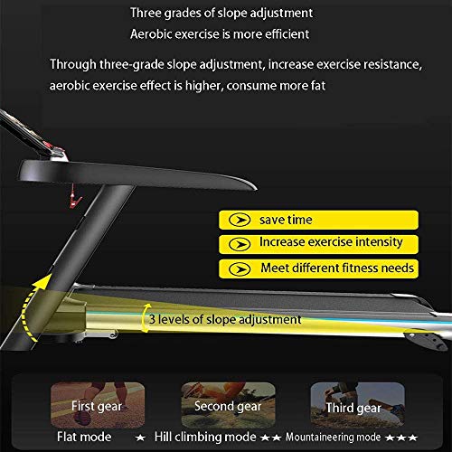 Image of Treadmills Electric Folding Treadmill Household Treadmill Small Fitness Equipment Mini Folding Smart Color Sn Bluetooth WiFi Treadmill