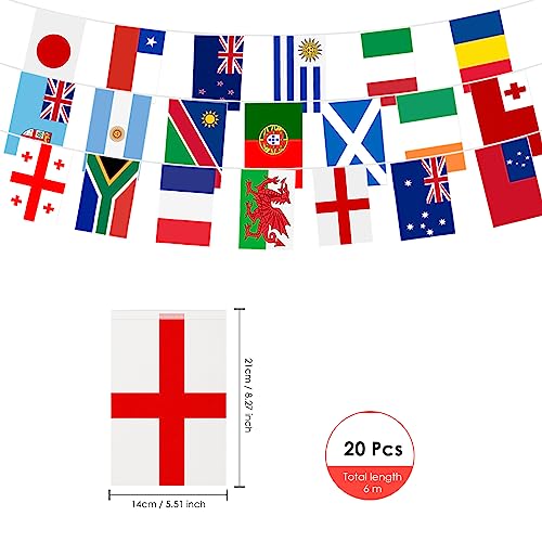 AhfuLife Bandierine per Torneo, Bandiere 20