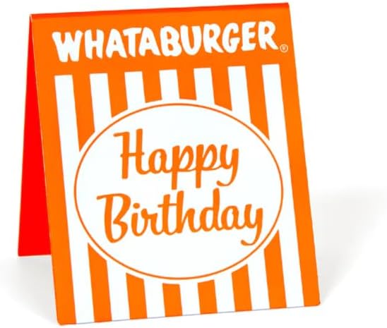 Happy Birthday Table Tent (Single)