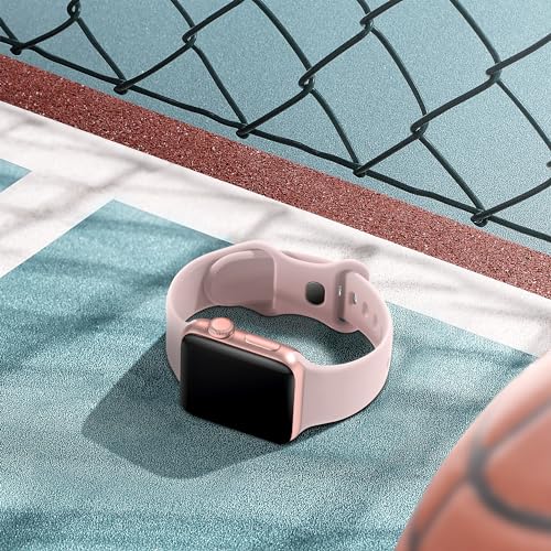 Epova Silicone Strap Compatible with Apple Watch Strap 44mm 42mm 45mm 46mm 49mm - Image 3