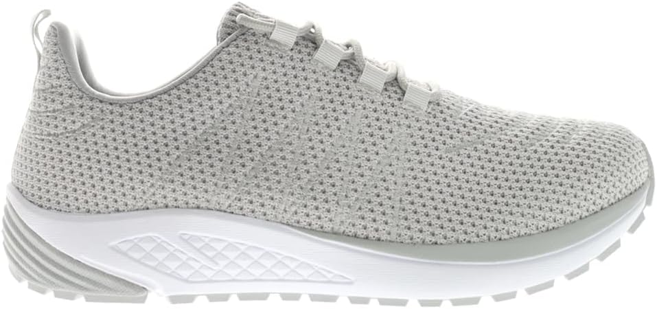 Propet Womens Tour Knit Walking Sneakers Shoes Casual - Off White