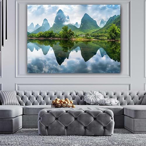 Poster poster mural tableau paysage décoration murale moderne 40x60 - 3