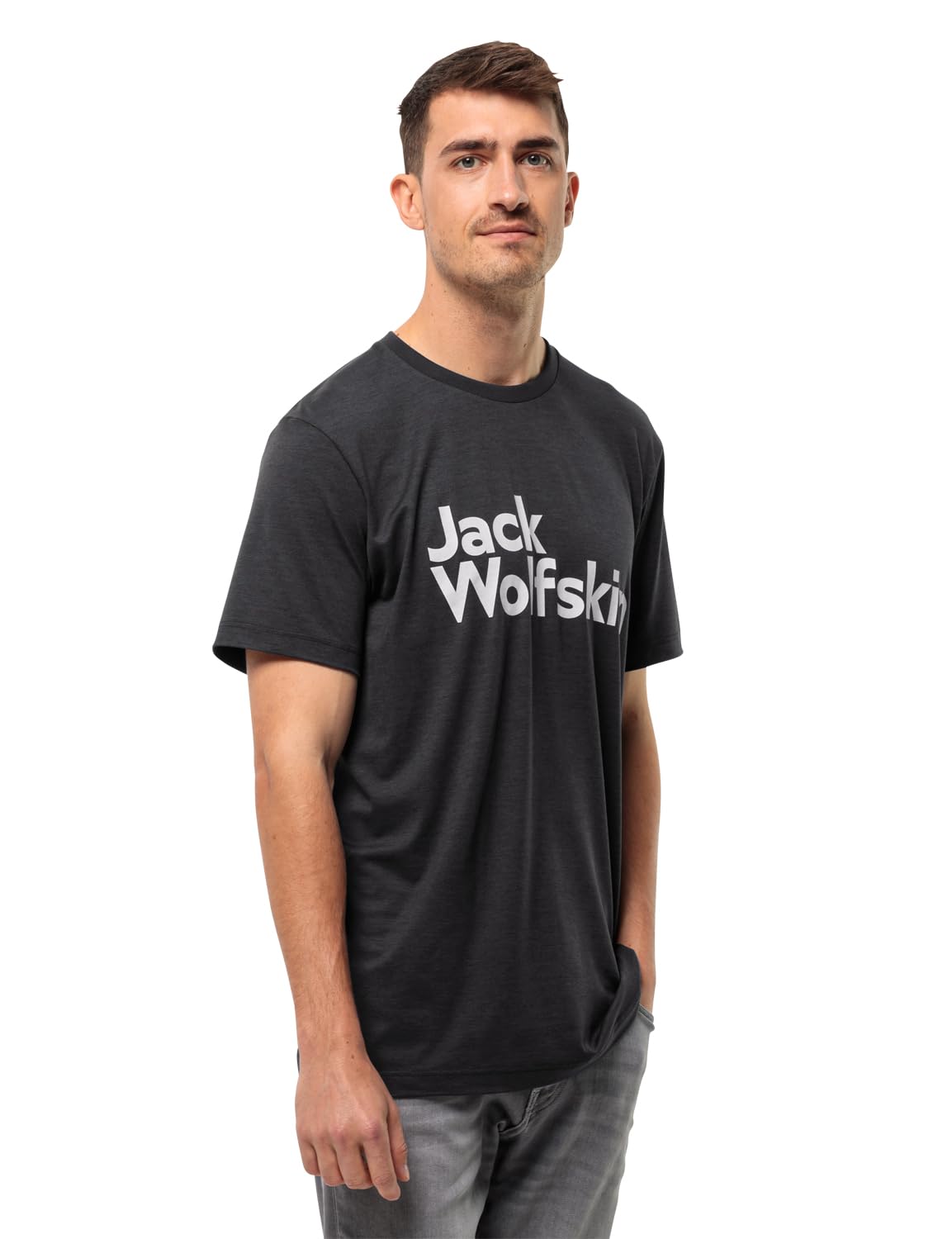 Jack Wolfskin Men's Brand T M T-Shirt