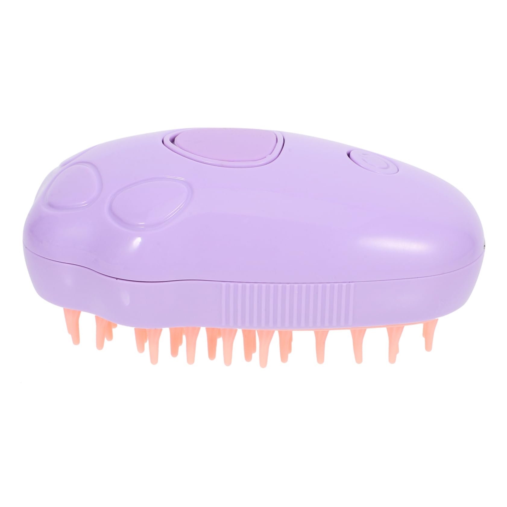 Toddmomy 5pièces Brosse à Vapeur Pour Chat Brosse De Toilettage Auto-nettoyante Et Masseuse Pour Animaux Élimine Les Poils Lâches Et Offre Une Expérience Apaisante Pour Bain