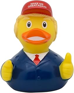 3 Inch USA President Rubber Duck Bath Toy, Patriotic Collectable, Car Decoration, Crusing Vacation Gift