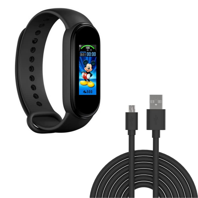 Elevea Combo Pack of 2 Items - M10 Smart Watch Activity Tracker Band with Many Features Like Steps Counter, Calorie Counter, MicroUSBCable (1 Year Warranty)-image-36