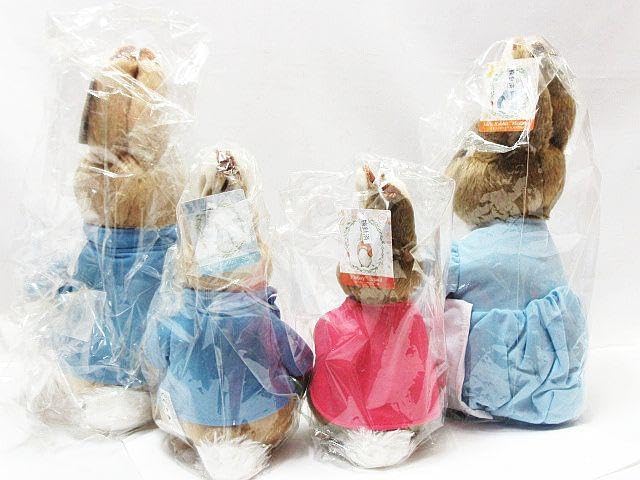 Amazon.co.jp: ピーターラビット ぬいぐるみ スモール2体 ミディアム2 Amazon.co.jp: ピーターラビット ぬいぐるみ スモール2体 ミディアム2