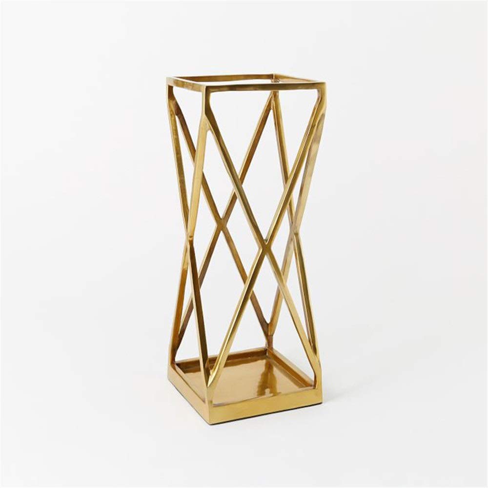 XDLEDMKIZ Umbrella Stand Umbrella Stand Lobby Door Umbrella Storage Bucket Creative Wrought Iron Hanging Umbrella Stand Floor Type Household Umbrella Stand