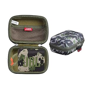 Hermitshell Hard Travel Case for JBL Go 3 Portable Bluetooth Speaker (Camo)