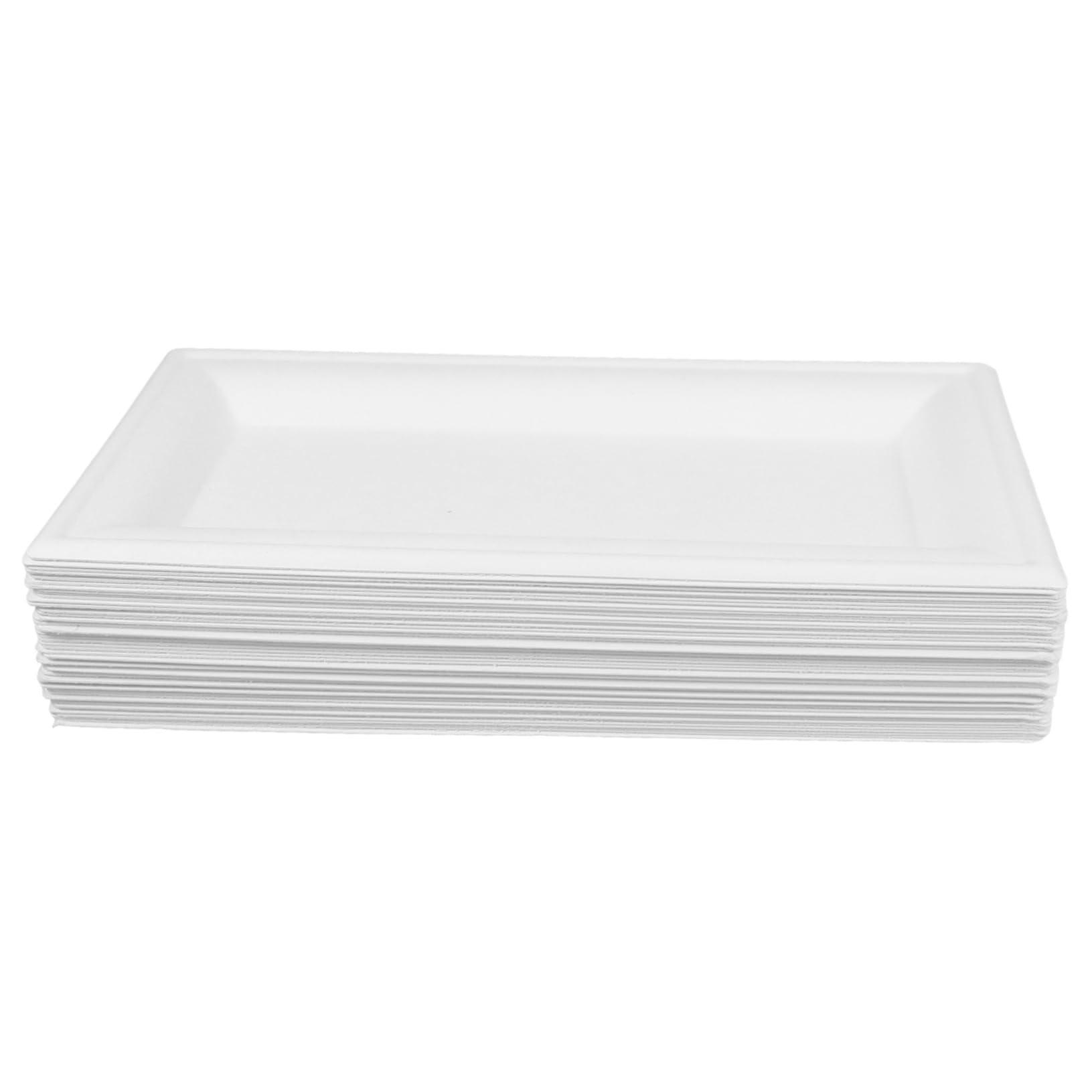 50 Piatti di Carta Piccoli, Piatti da Festa in Carta, Spessi, Usa e Getta, Adatti al Microonde, per Matrimoni e Shower