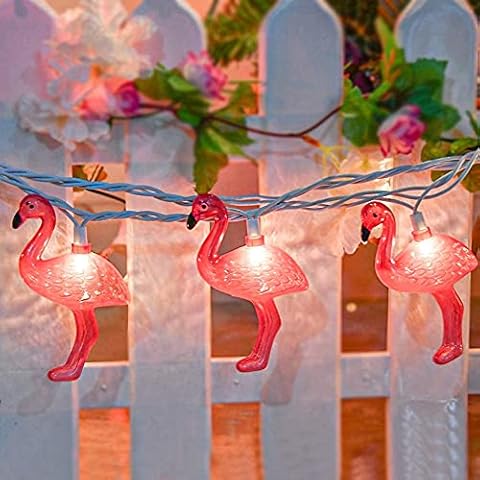 Abeja 8.5Ft Flamingo String Lights for Summer Party Decor Cover